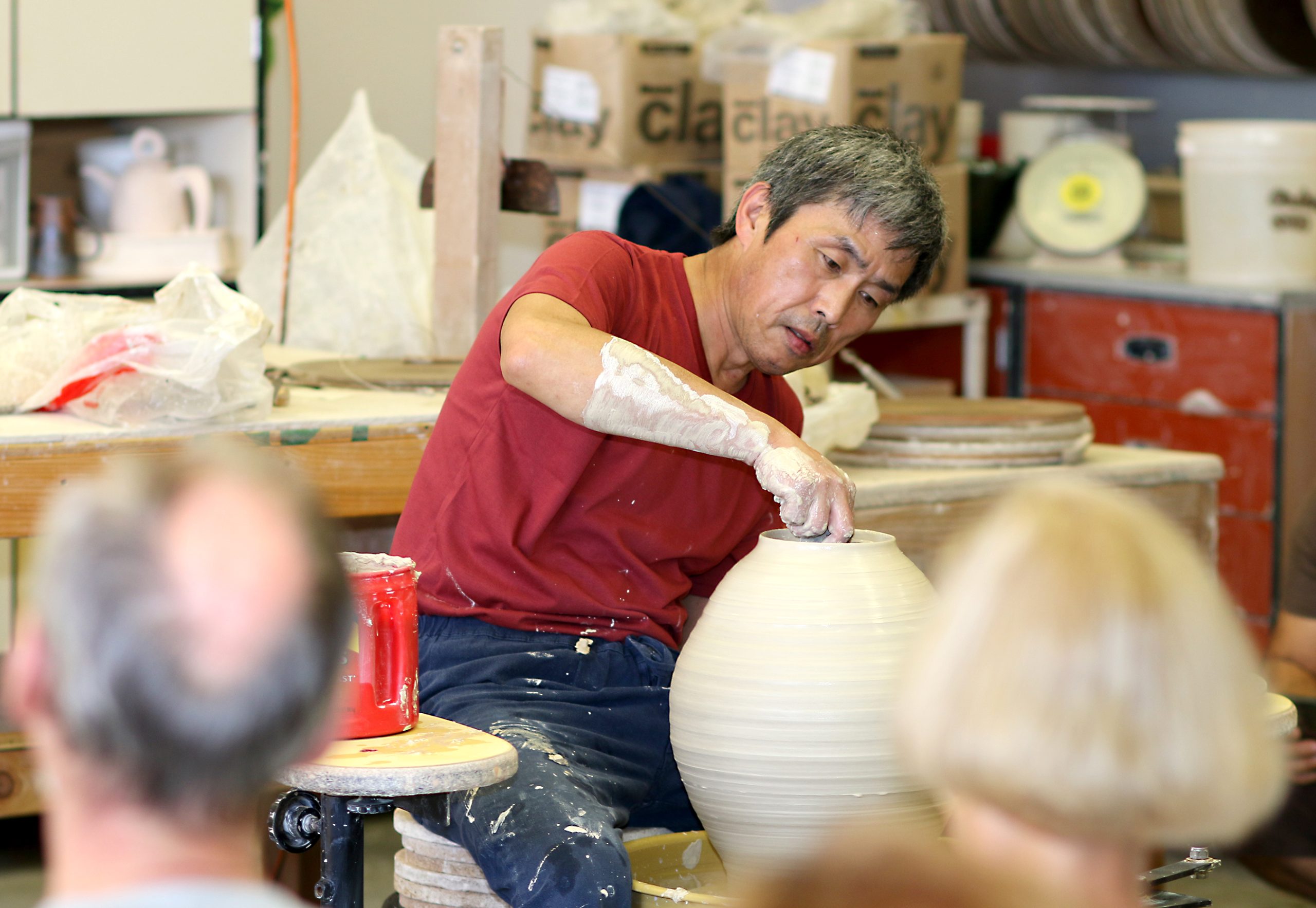 ceramics demo.