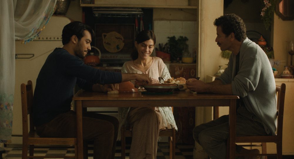 A scene from director Maryam Touzani's award-winning film “The Blue Caftan” is one of many films centering on the theme that love has no gender. 