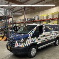 The new Ford van has saved PCC 350 gallons of fuel in six months.