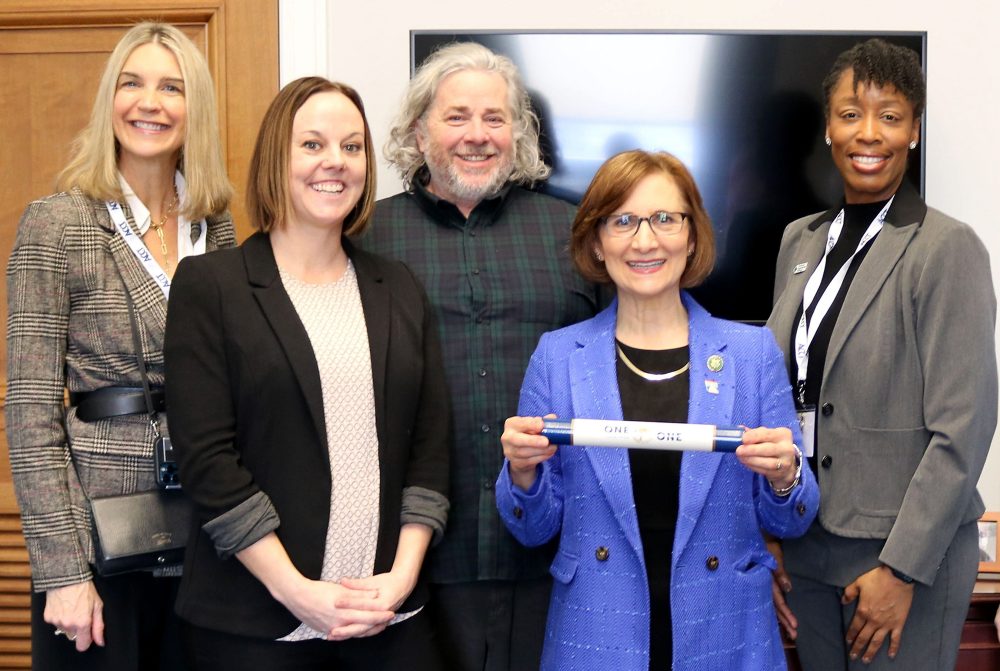 Dr. Bennings with Congresswoman Bonamici and PCC Board Member Kristi Wilson.