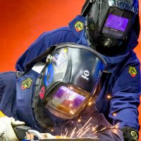 Dwayne in foreground and Isis