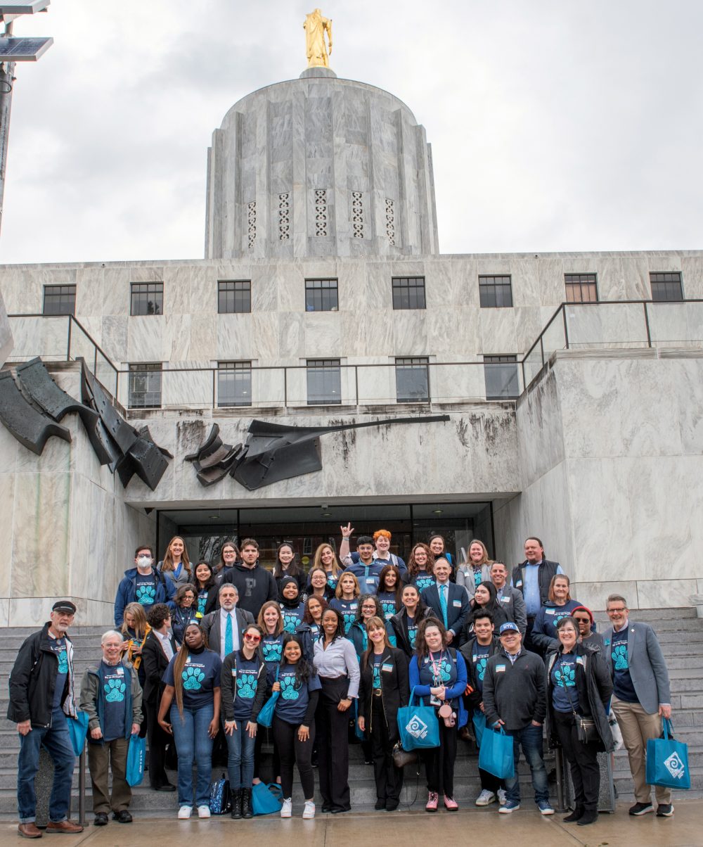 Group photo at capitol