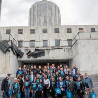 Group photo at capitol