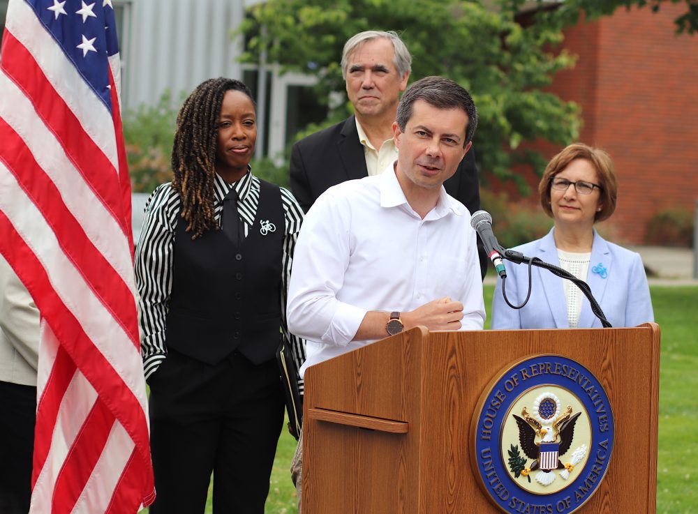 Pete Buttigieg speaks