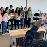 The first-ever all-female Intel Quick Start Program cohort graduation.