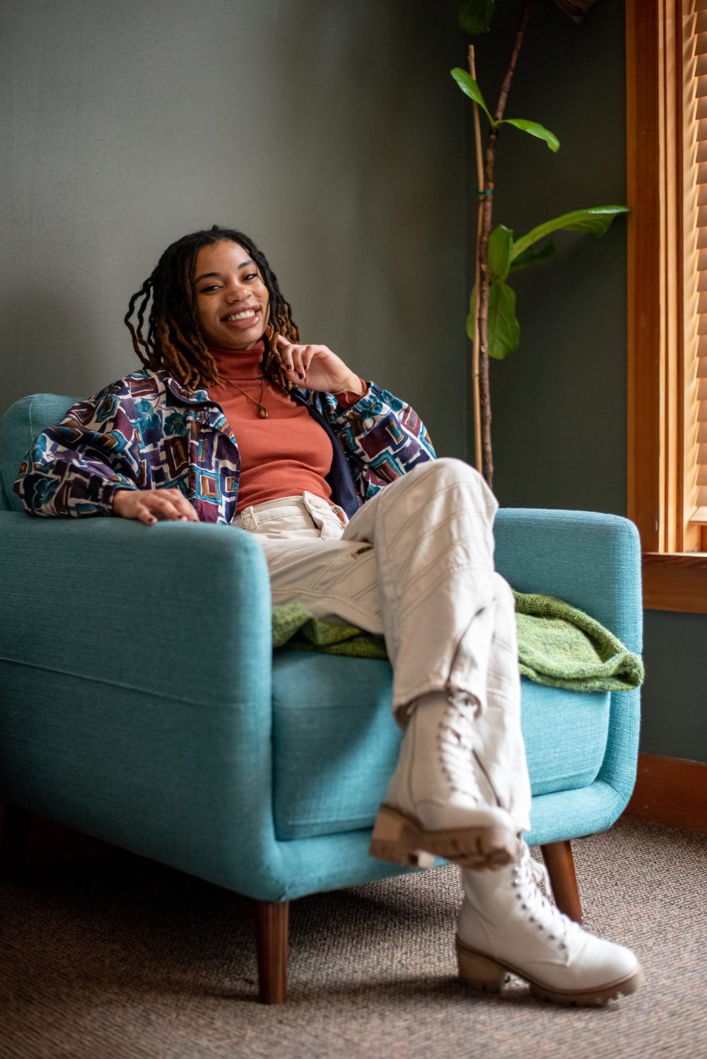 Portrait of Jae Nichelle poet.