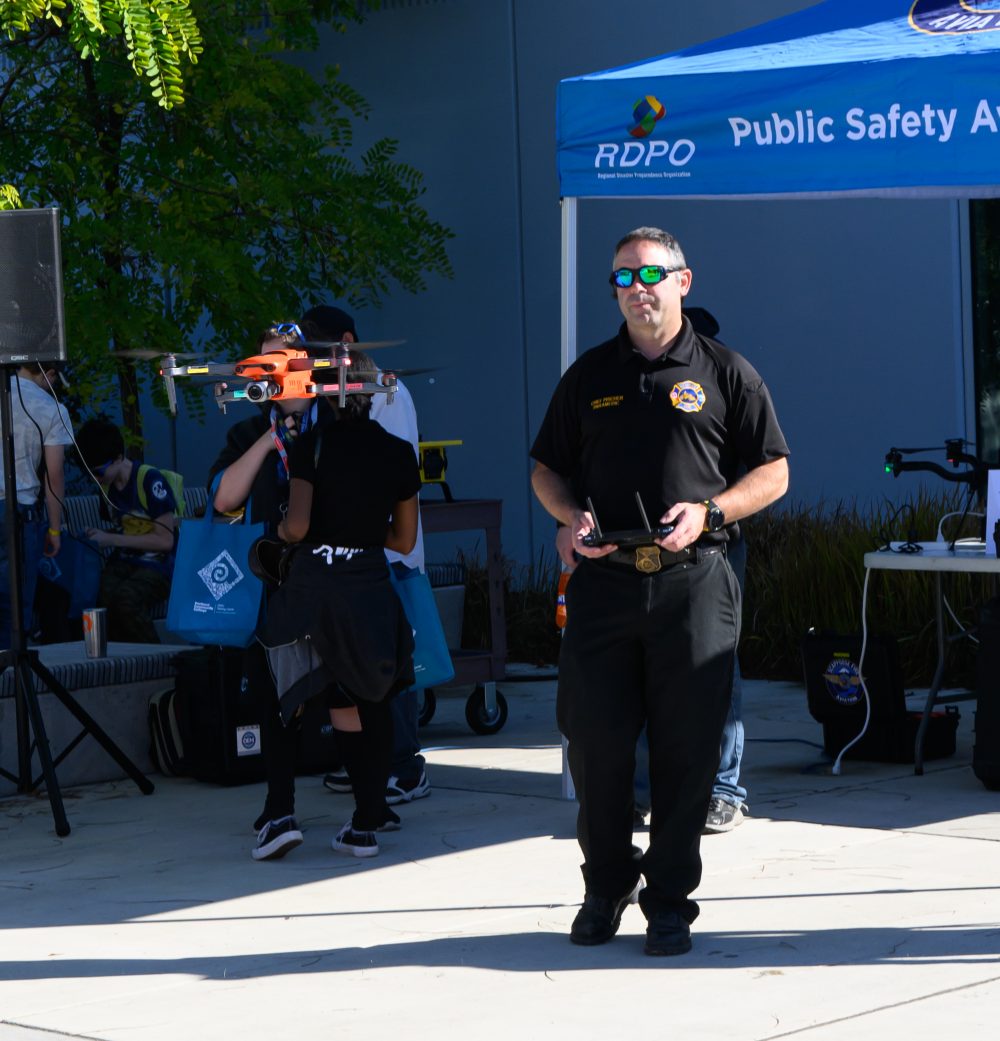 Manufacturing day fun with drone