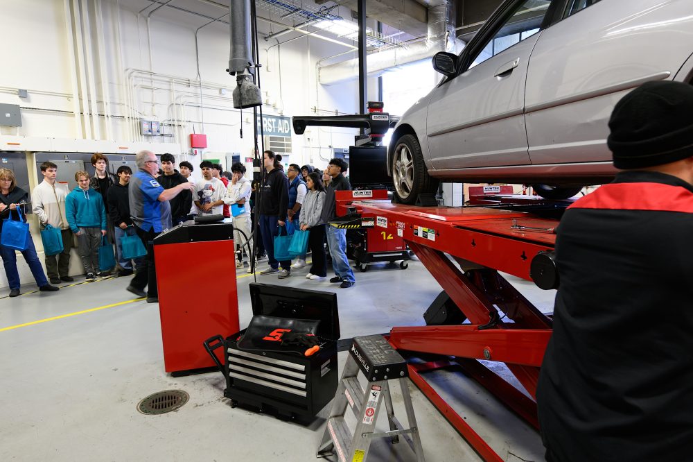 Visiting automotive service program.