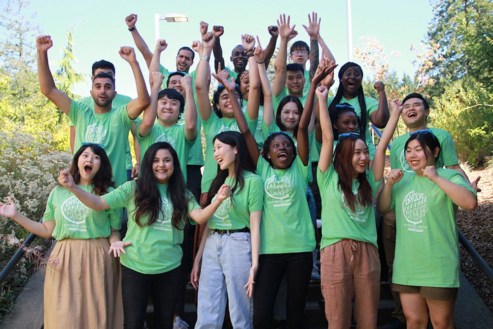 International students having fun!