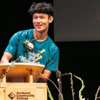 Kung speaks at in-service