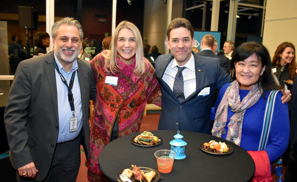 Eric Blumenthal, Laurie Cremona Wagner, Rob Wagner and Mari Watanabe.