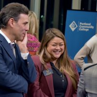 Rob Wagner with How Nguyen.