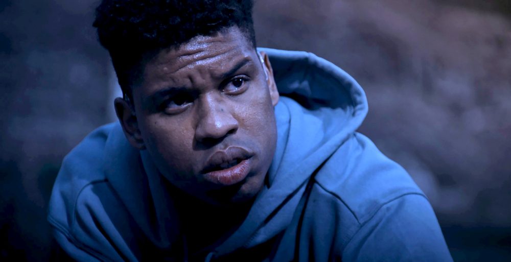 Close up of man from Night Stop.