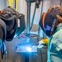 mobile welding center sparks