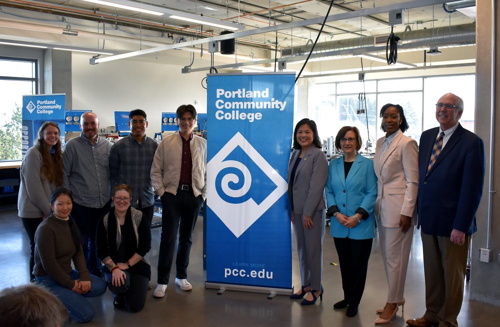 Group photo with students.