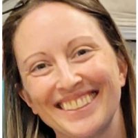 Woman working at hospital.