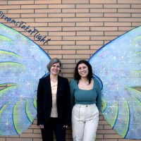 Yareli Cornejo Torres with instructor Alissa Leavitt.