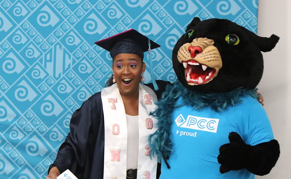 Scene from 2023 graduation.