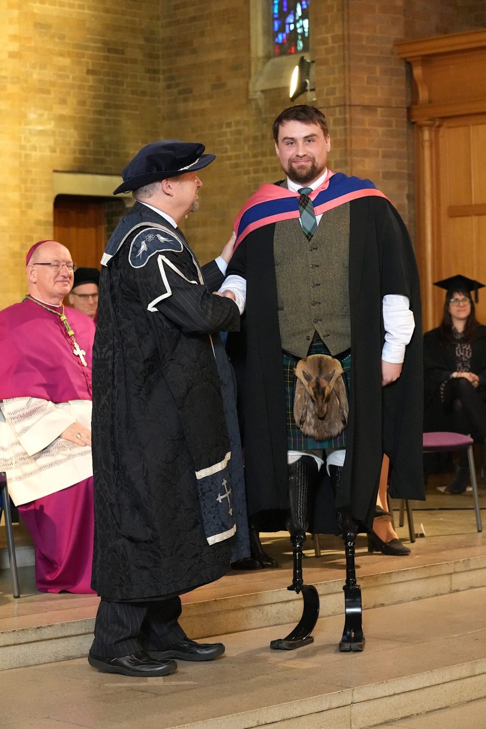 graduating at St. Mary's