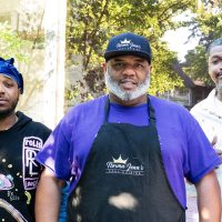 Marquise Cross and staff.