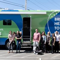 Multnomah County mobile health center.