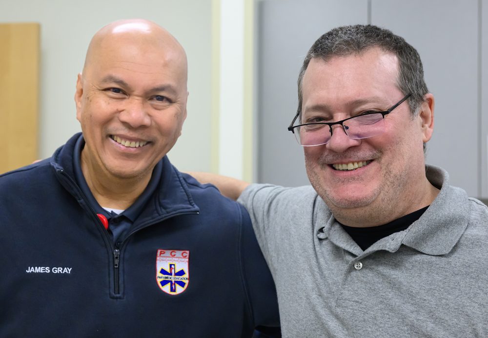 James Gray and Robert Victorino.