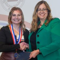 Steph Ivanov with VP Ernst.