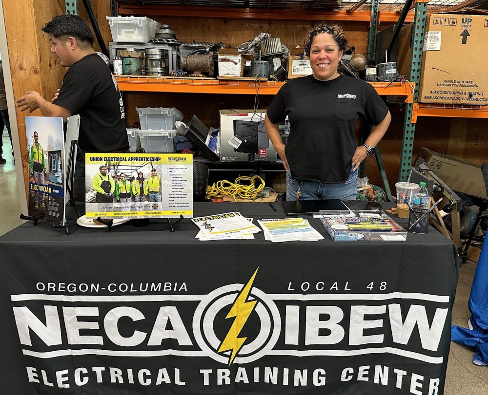 Spring trades fair at Swan Island.