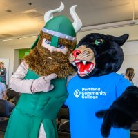 Viktor the Viking and Poppie the Panther