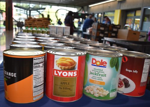 Free Food Market groceries.