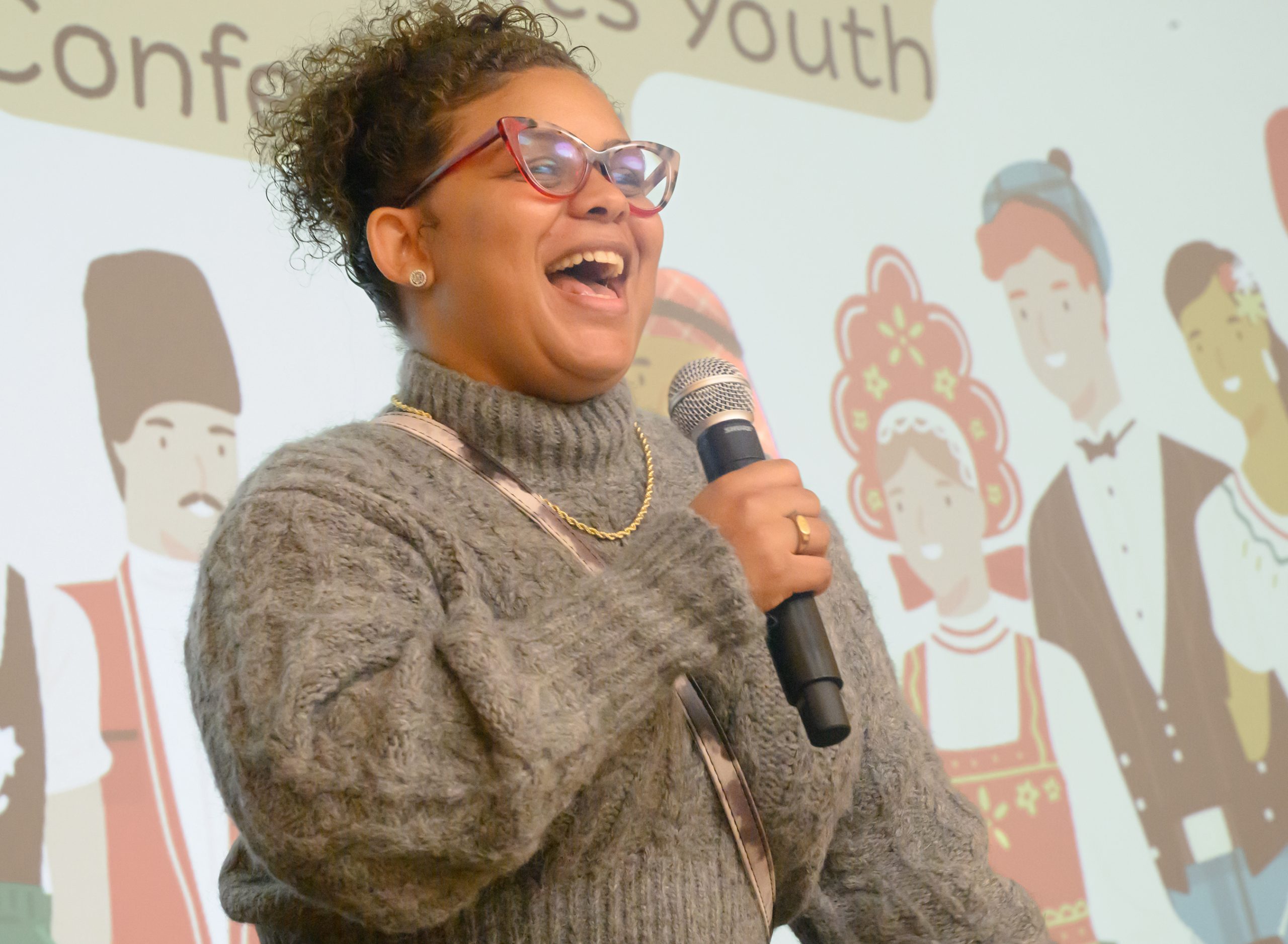 Chantell Wesley speaking.