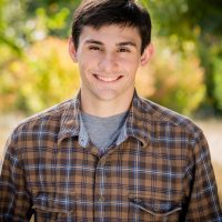 Close-up of 20 year-old student-athlete Chris Bendle.