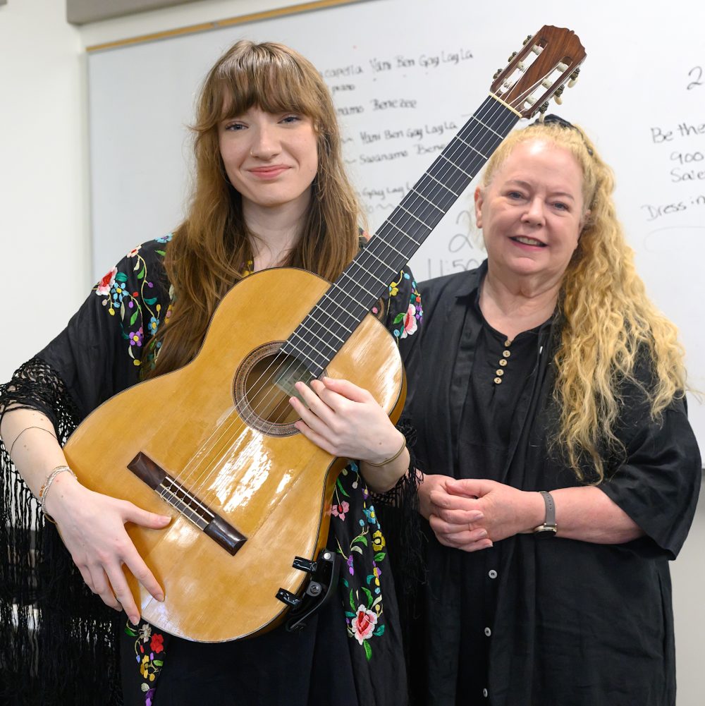 Grace Stramel with Julia Banzi