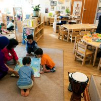 Early Childhood Education classroom at the Sylvania Campus.