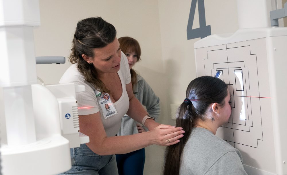 Radiography faculty Kelsey Warden.