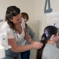 Radiography faculty Kelsey Warden.