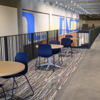 Much needed study and common area on second floor of HT West.
