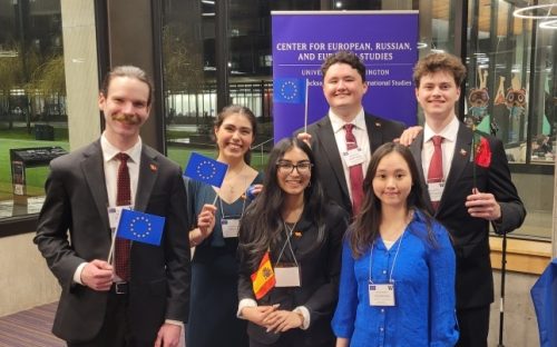 Lizbeth at European Union event