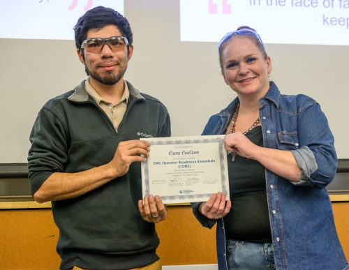 Ciara Coulson graduated from the first CORE program in 2024.