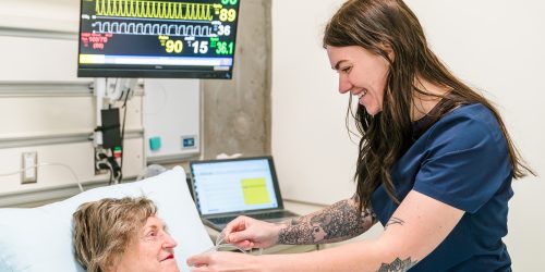 Nursing Assistant student.