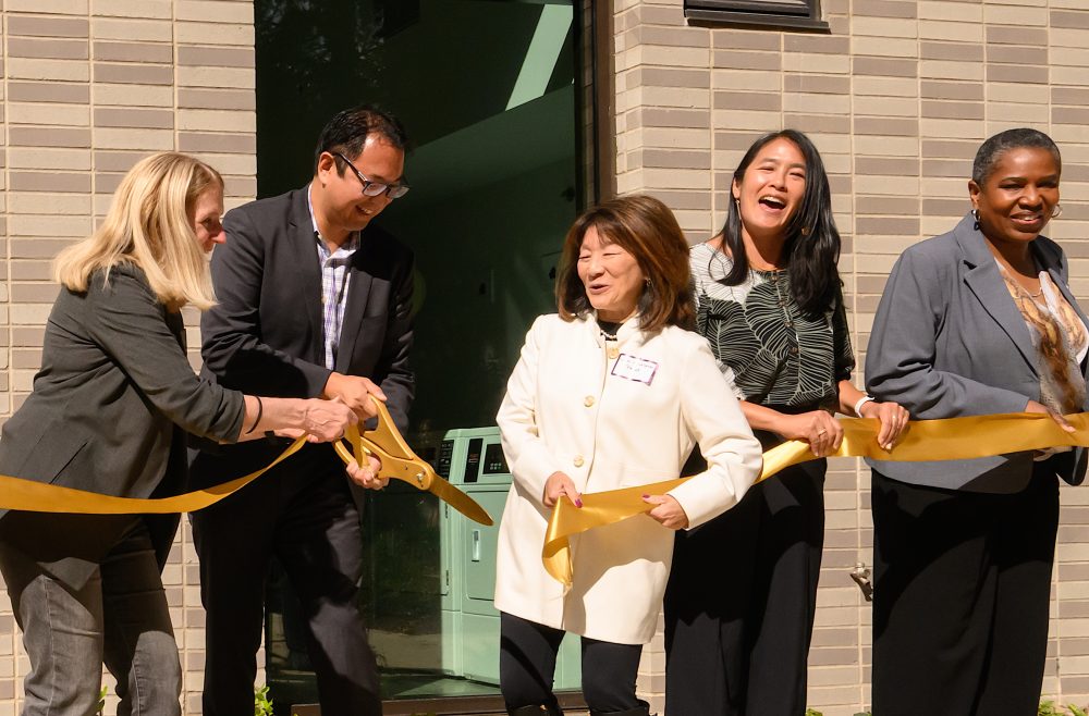Legin Commons ribbon cutting