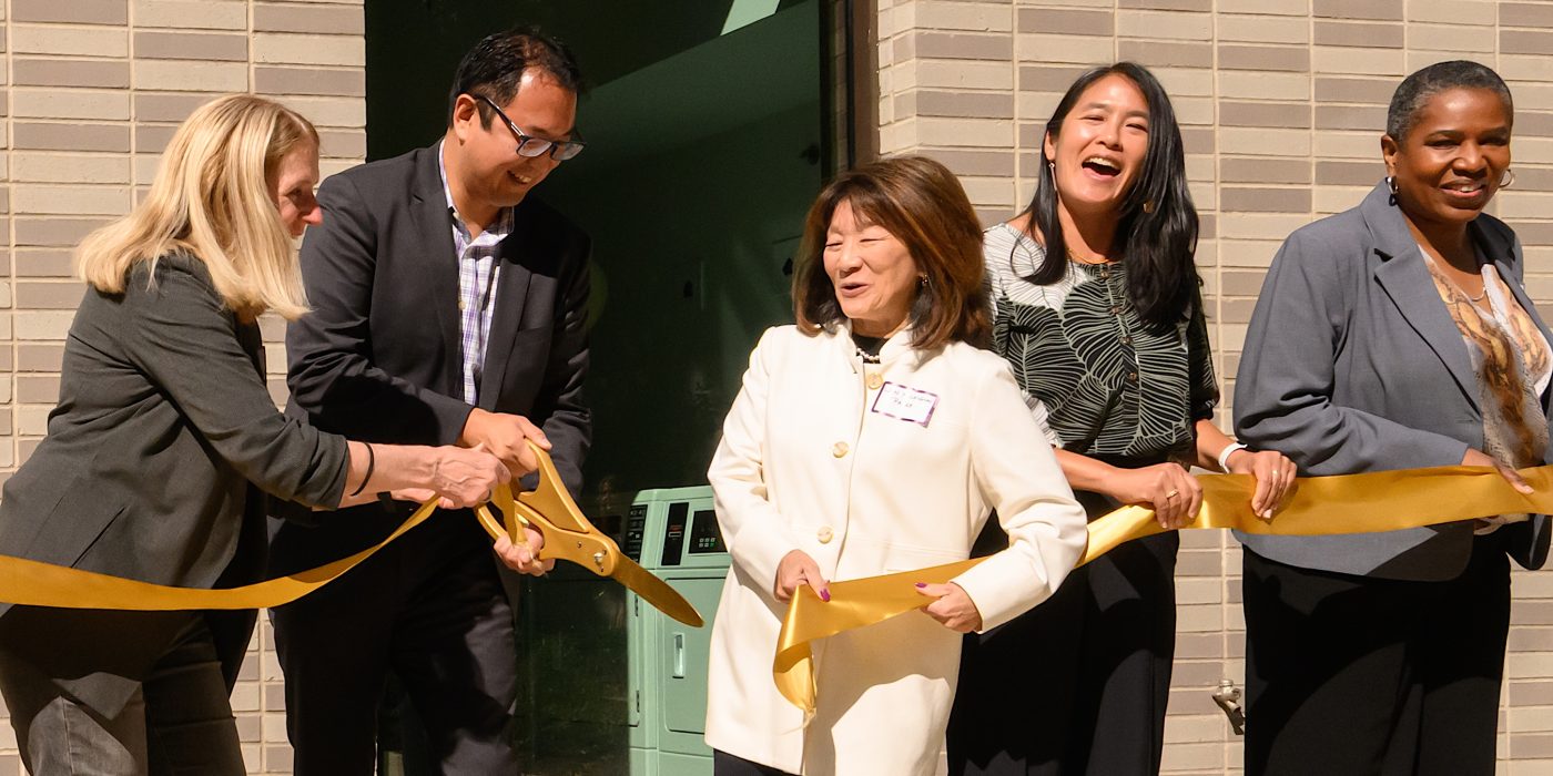 Legin Commons ribbon cutting