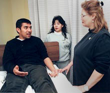 Walter Osorio translates.