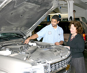 Lou Harrison (right) with Markus Lavine.