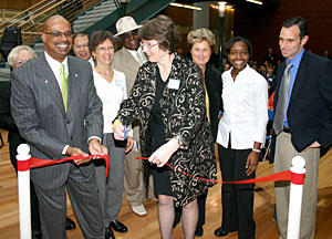 Ribbon cutting