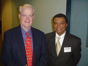 Sen. Peter Courtney and Algie Gatewood.