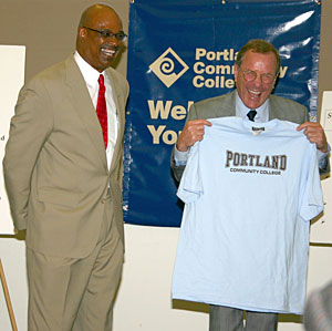 Governor with Preston Pulliams.