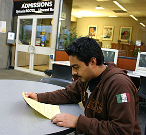 Luis Lopez, former CAMP student.