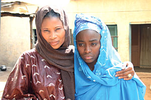 A scene from the film, 