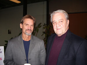 Peter Hershock (left) with Henry Rosemont at the China symposium.